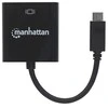 Manhattan 151788 kabelių sąsaja / invertavimo adapteris USB-C HDMI Juoda