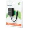Manhattan 151788 kabelių sąsaja / invertavimo adapteris USB-C HDMI Juoda