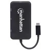 MANHATTAN 152600 Manhattan AV USB-C 3.1 kelių prievadų adapteris –> HDMI/DP/VGA/DVI