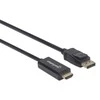 Manhattan 152679 vaizdo kabelio adapteris 1,8 m DisplayPort HDMI Juoda