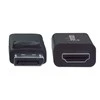 Manhattan 153201 vaizdo kabelio adapteris 1,8 m DisplayPort HDMI Juoda