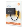 MANHATTAN 162746 Manhattan SuperSpeed USB-C 3.1 Gen1 iki 4-jungtys USB-A 3.0 šakotuvas (3x USB-A)