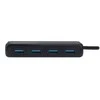 Manhattan 164900 sąsajos šakotuvas USB 3.2 Gen 1 (3.1 Gen 1) Type-A 5000 Mbit/ai Juoda