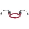 Manhattan 179300 kabelių sąsaja / invertavimo adapteris USB A &amp; RJ-45 Juoda