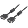 Manhattan 317733 VGA kabelis 3 m VGA (D-Sub) Juoda
