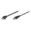 StarTech Manhattan 338653 USB kabelis 1,8 m 2.0 USB A Juoda