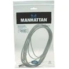 StarTech Manhattan 345408 USB kabelis 5 m 2.0 USB A USB B Sidabras