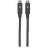 MANHATTAN  354905 SuperSpeed USB-C Device Cable USB 3.2 Gen 1, Type-C Male to Type-C Male, 5 Gbps, 2 m, Juodas