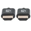 Manhattan 394352 HDMI kabelis 1 m HDMI A tipo (standartinis) Juoda