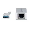 Manhattan 506731 kabelių sąsaja / invertavimo adapteris USB 2.0 RJ-45 Balta