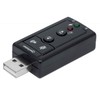 MANHATTAN 152341 Manhattan garso plokštė Hi-Speed USB virtuali 7.1 3D su garsumo valdymu