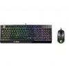 MSI Vigor GK30 Combo klaviatūra USB QWERTZ Vokiečių Juoda