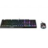 MSI Vigor GK30 Combo klaviatūra USB QWERTZ Vokiečių Juoda