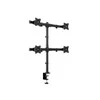 Laikiklis Multibrackets MB DESKMOUNT BASIC QUAD Juodas MAX 7.5KG