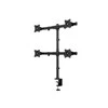 Laikiklis Multibrackets MB DESKMOUNT BASIC QUAD Juodas MAX 7.5KG