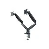 Multibrackets 3286 monitoriaus laikiklis arba stovas 68,6 cm (27") Gnybtas Juoda, Sidabras