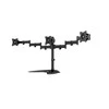 Laikiklis Multibrackets MB DESKSTAND BASIC TRIPLE Juodas MAX 10KG
