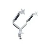 Laikiklis Multibrackets MB DESKMOUNT GAS SPRING DUAL Baltas MAX 9KG