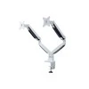 Laikiklis Multibrackets MB DESKMOUNT GAS SPRING DUAL Baltas MAX 9KG