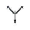 Laikiklis Multibrackets MB GAS LIFT ARM DUAL 10KG MAX.100X100 BL