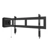 Laikiklis Multibrackets MB UNIVERSAL SWING ARM 180 DEGREES LARGE Juodas