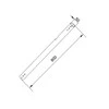 Laikiklis Multibrackets MB PRO SERIES - EXTENSION PIPE 0.8MB Juodas