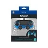 NACON PS4OFCPADCLBLUE žaidimų valdiklis Žaidimų pultelis PlayStation 4 Analoginis / skaitmeninis Mėlyna, Permatomas