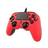 NACON PS4OFCPADRED žaidimų valdiklis Žaidimų pultelis PlayStation 4 Analoginis / skaitmeninis Raudona