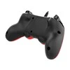 NACON PS4OFCPADRED žaidimų valdiklis Žaidimų pultelis PlayStation 4 Analoginis / skaitmeninis Raudona