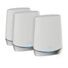 Netgear Orbi WiFi 6 belaidis maršrutizatorius Trijų juostų (2,4 GHz / 5 GHz / 5 GHz) Gigabitinis eternetas Nerūdijančiojo plieno, Balta