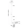 Laikiklis Neomounts Newstar FPMA-C050 76,2 cm (30") Sidabras