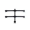 Newstar FPMA-D700D6 monitoriaus laikiklis arba stovas 68,6 cm (27") Gnybtas Juoda