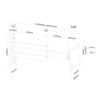 Neomounts Newstar FPMA-W830 televizoriaus laikiklis 68,6 cm (27") Sidabras