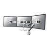 Newstar NM-D775DX3WHITE monitoriaus laikiklis arba stovas 61 cm (24") Gnybtas / varžtai Balta