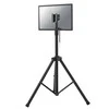 Neomounts NewStar Flat Screen / Nešiojamas kompiuteris Floor Stand - (height: 108-178 cm), 10-32", c:Juodas