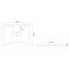 Laikiklis Neomounts Newstar PLASMA-M2500FPLATE monitoriaus laikiklio priedas