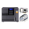 QNAP TL-D1600S saugojimo diskų korpusas 2.5/3.5" HDD / SSD aptvaras Juoda, Pilka