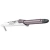 Rowenta Hair Suktukas CF3460F0 Keraminė šildymo sistema, Statinės skersmuo 25 mm, Temperatūra (min) 130 °C, Temperatūra (maks.) 200 °C, Šildymo lygių skaičius 8, Ekranas LCD, Snow baltas/metal cinamono rožinė