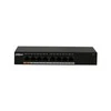 Šakotuvas Dahua Technology PFS3008-8GT-96 tinklo komutatorius Ne-valdomas L2 Gigabit Ethernet (10/100/1000) Juoda Maitinimas per Eternetą (PoE)