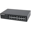 Šakotuvas „Intellinet Switch Gigabit 16x RJ45“ automatinis įkėlimas, darbalaukis / stovas 19 colių