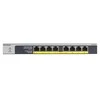 Netgear GS108LP Ne-valdomas Gigabit Ethernet (10/100/1000) Juoda, Pilka 1U Maitinimas per Eternetą (PoE)