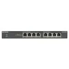 Šakotuvas Netgear GS308PP Ne-valdomas Gigabit Ethernet (10/100/1000) Juoda Maitinimas per Eternetą (PoE)