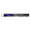 Šakotuvas QNAP QGD-1600P Valdomas Gigabit Ethernet (10/100/1000) Juoda, Pilka Maitinimas per Eternetą (PoE)