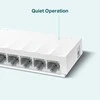Šakotuvas TP-LINK LiteWave 8 prievadų 10/100M darbalaukio jungiklis 8 10/100M RJ45 prievadų darbalaukio plastikinis dėklas