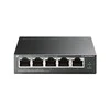 Šakotuvas TP-LINK | Jungiklis | TL-SG1005LP | Nevaldomas | Darbalaukis | PoE+ jungtys kiekis 4 | Maitinimo tipas Išorinis