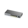 Šakotuvas ZYXEL GS1350-6HP, 6 prievadų valdomas CCTV POE komutatorius, didelio nuotolio, 60 W, 802.3BT (1 metų NCC PRO paketo licencija) (5 metų garantija)
