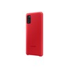 PA415TRE Silikoninis dėklas skirtas Samsung Galaxy A41 (Raudona)