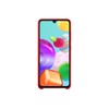 PA415TRE Silikoninis dėklas skirtas Samsung Galaxy A41 (Raudona)