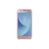 Samsung Galaxy J3 (2017) dviejų sluoksnių dėklas (Rožinis) PJ330CPEGWW 