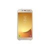 Samsung Galaxy J7 (2017) dviejų sluoksnių dėklas (Auksinis) PJ730CFEG 